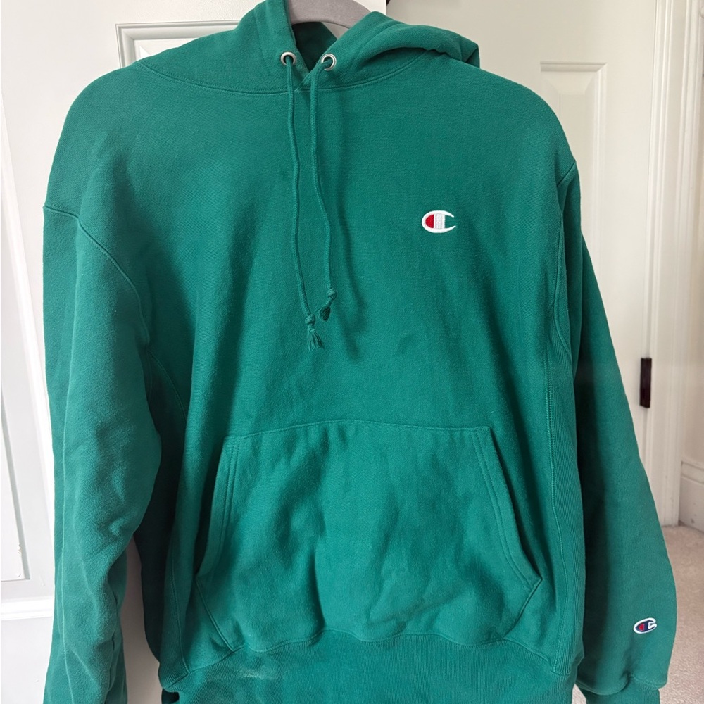 Champion Green Hoodie